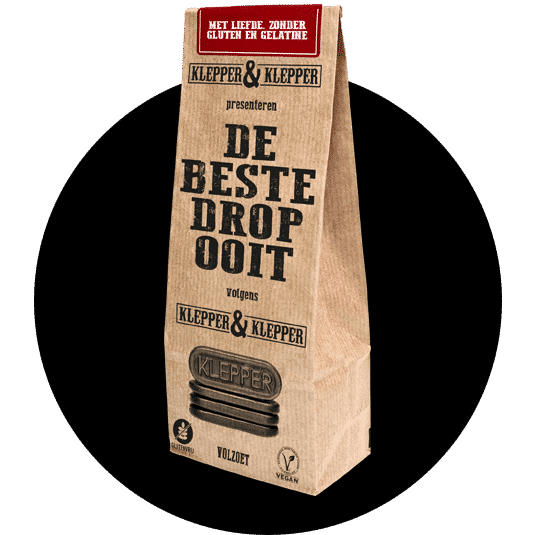 zoete drop zakje