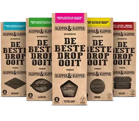 Klepper & Klepper drop alle smaken